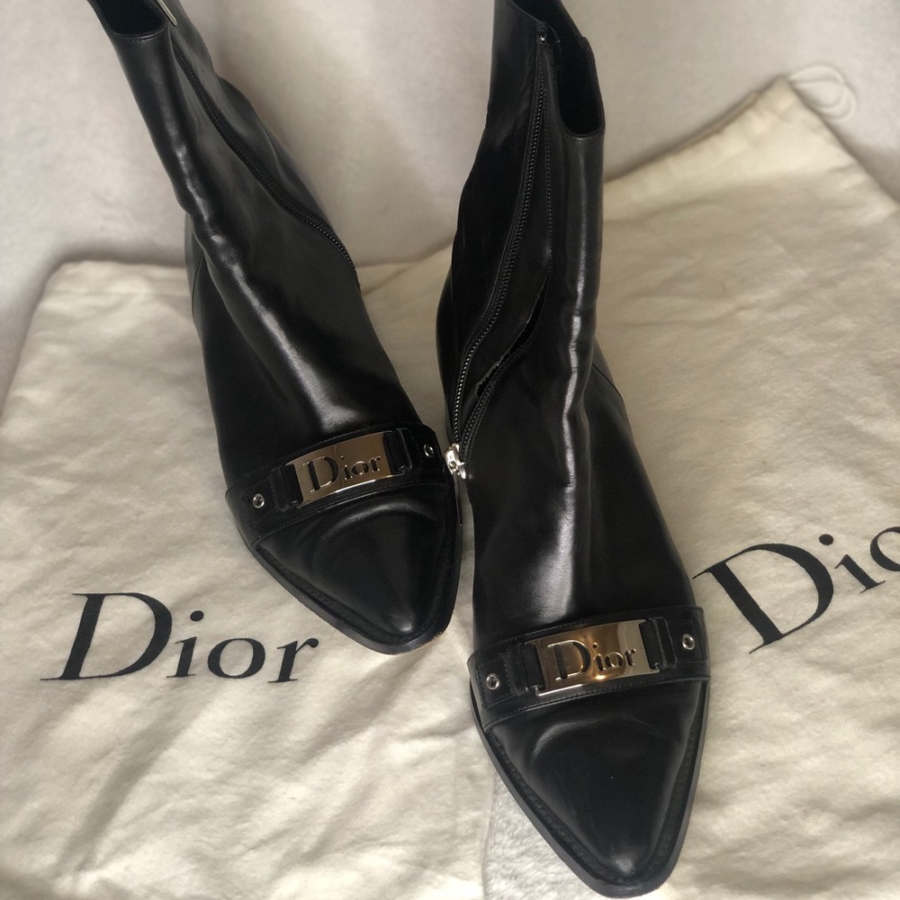 Authentic DIOR ankle boots
